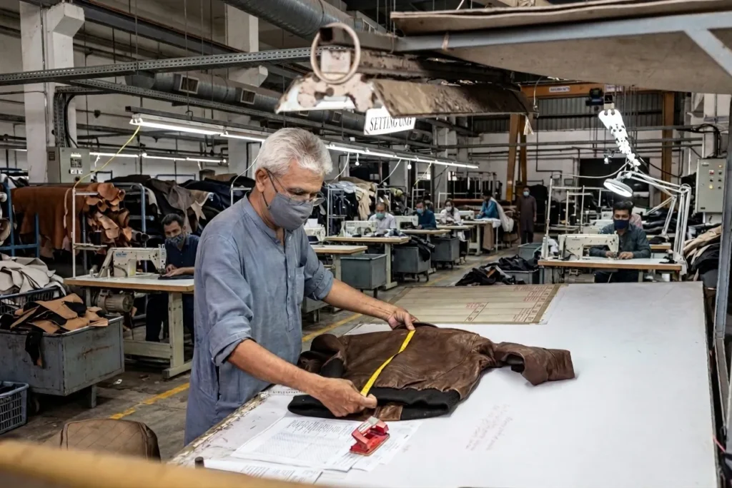 Custom Leather Clothing Sizing Unit