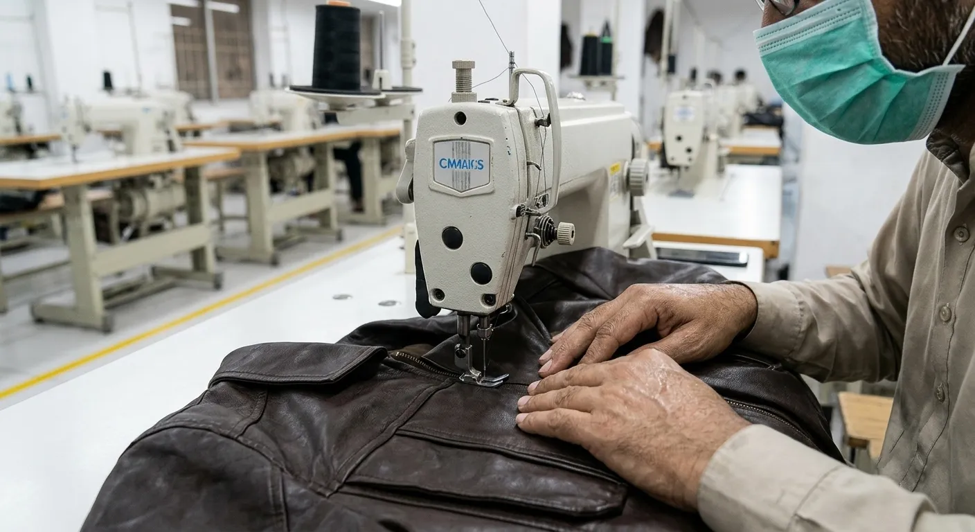 Custom Leather Jacket Manufacturing Facility